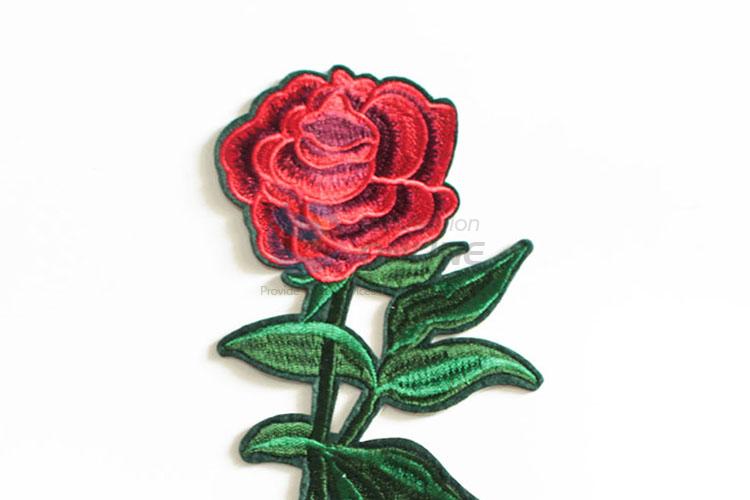 Fancy Design Floral Embroidery Patches Cloth