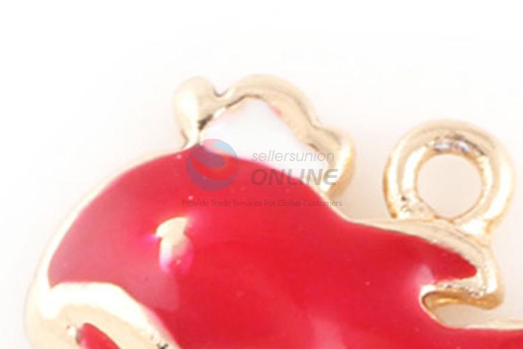 Best Selling New Dolphin Shaped Necklace Pendant,Red