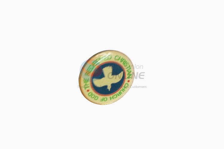 Made in China cheap peace dove badge