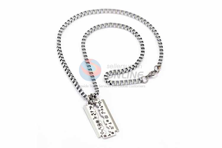 Cross Pattern Punk Zinc Alloy jewellery Necklace