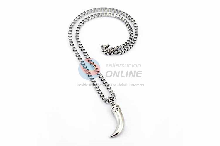 Moon Pendant Punk Zinc Alloy jewellery Necklace