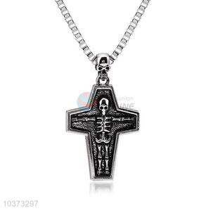 Cross Pendant Punk Zinc Alloy jewellery Necklace