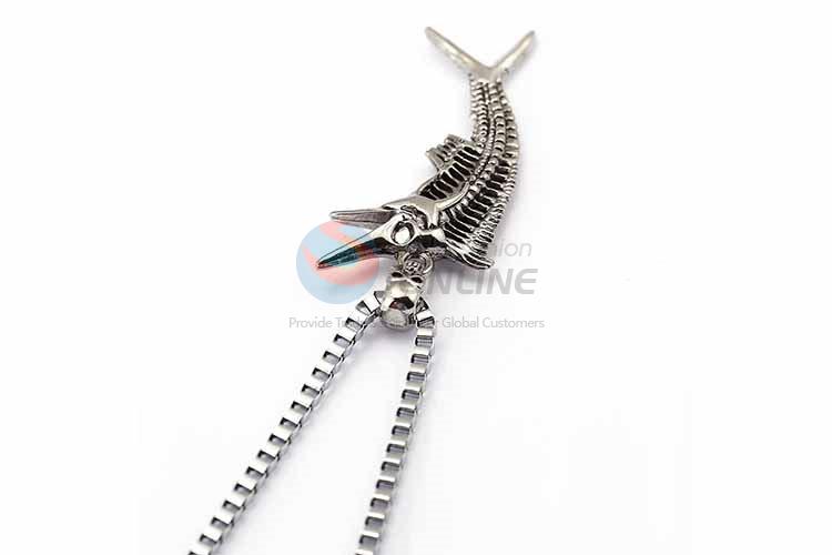 Fish Pendant Punk Zinc Alloy jewellery Necklace