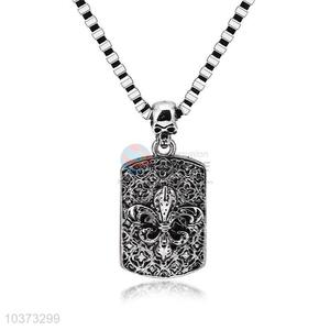 Skull Pendant Punk Zinc Alloy jewellery Necklace