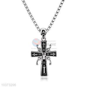 Cross Pendant Punk Zinc Alloy jewellery Necklace