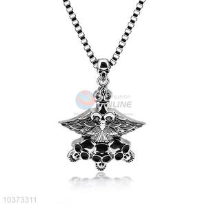 Skull Pendant Punk Zinc Alloy jewellery Necklace