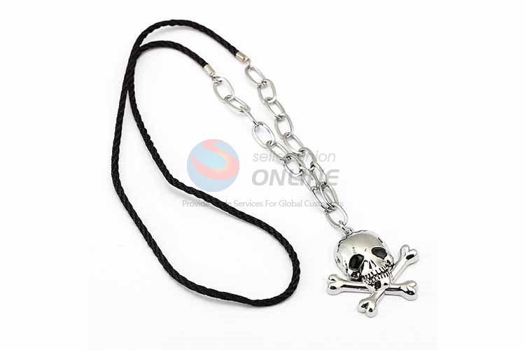 Skull Pendant Punk Zinc Alloy jewellery Necklace