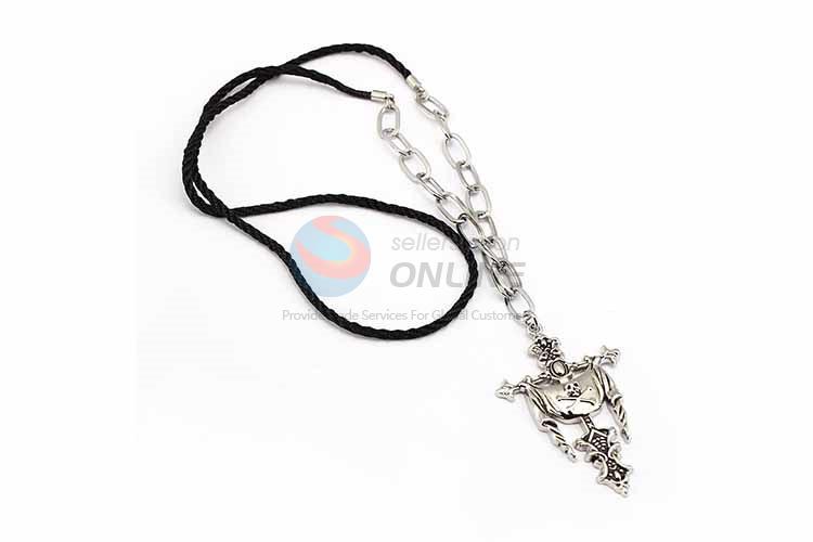 Cross Pendant Punk Zinc Alloy jewellery Necklace