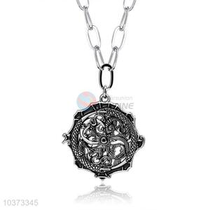 Badge Pendant Punk Zinc Alloy jewellery Necklace