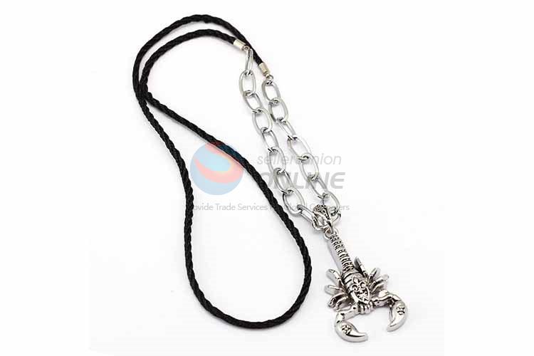 Crab Pendant Punk Zinc Alloy Jewellery Necklace