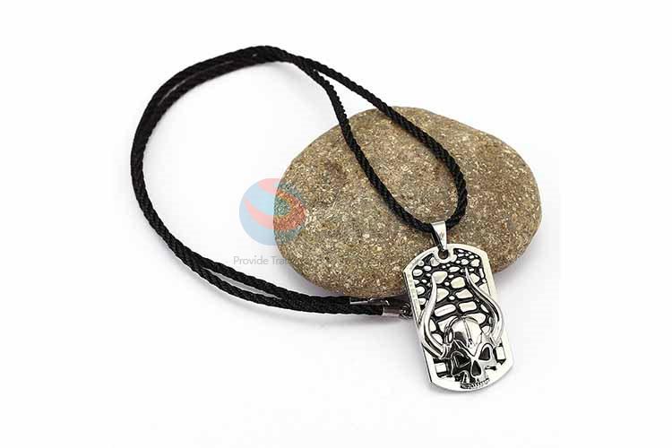 Skull Pendant Punk Zinc Alloy Jewellery Necklace