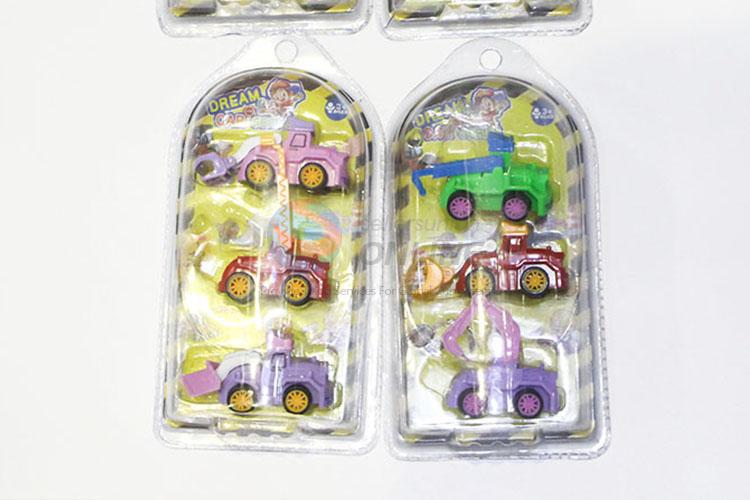 Wholesale Popular Children 3pcs Engineer Car Series Model Toys