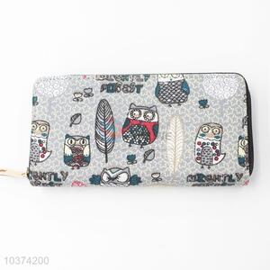 Wholesale High Quality Canvas Wallet With Zipper