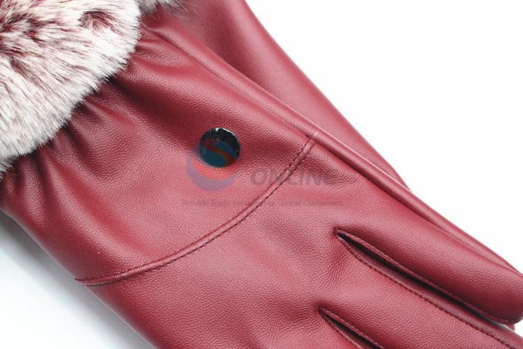 Popular low price women winter warm gloves outdoor gloves