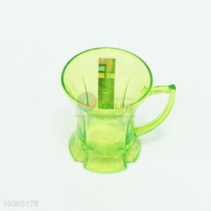 Green Color Plastic Cup Tea Cup