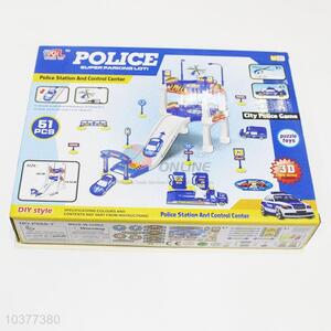 Police Car Parking Lot Kids Educational Toys