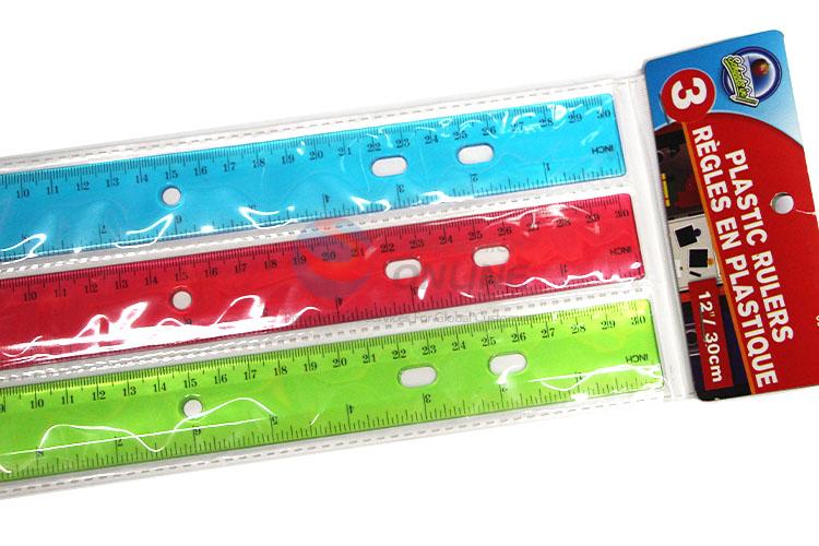 Wholesale Supplies 30cm Plastic Ruler for Sale