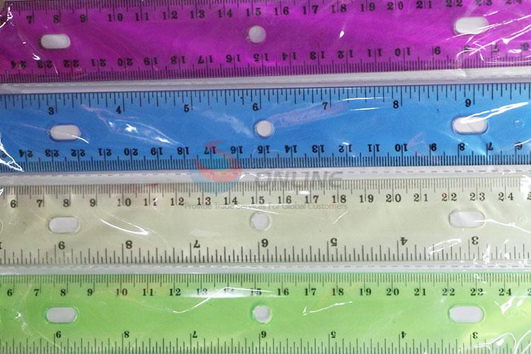 Factory High Quality 30cm Plastic Ruler for Sale