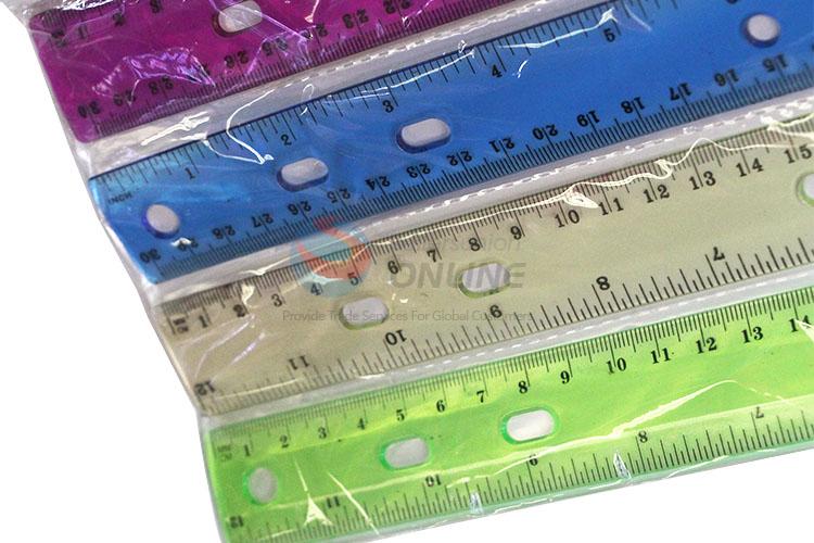 Factory High Quality 30cm Plastic Ruler for Sale