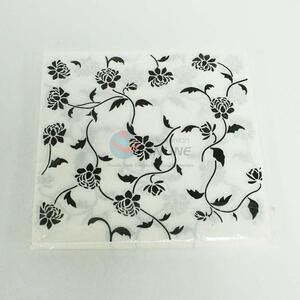 New Arrival Nice Flower Pattern 20pcs Napkin for Sale