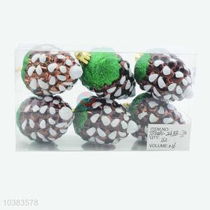 Plastic Pine Cone Christmas Decoration Tree Ornament