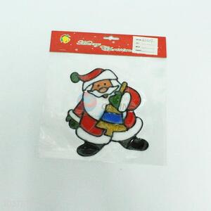 Factory price china supply santa claus window sticker