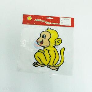 Good quality monkey pvc window sticker,21*23.5cm