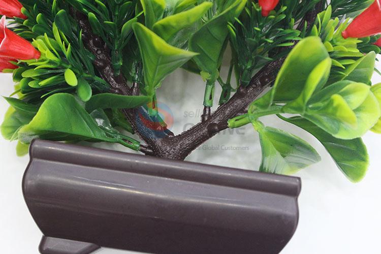 Popular home decor artificial flower bonsai