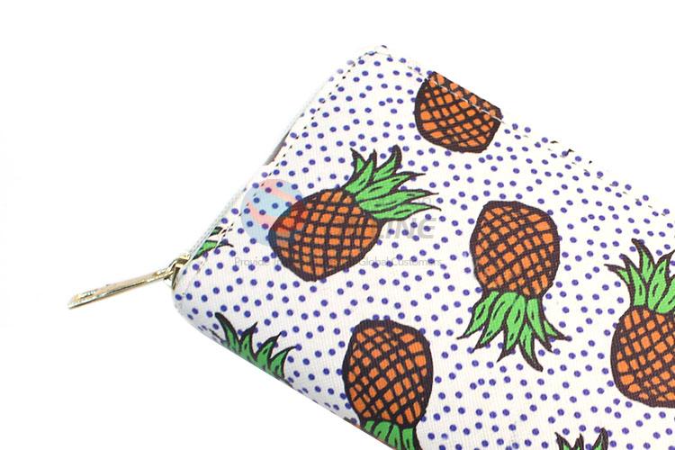 Beautiful women wallet/purse with pineapple pattern