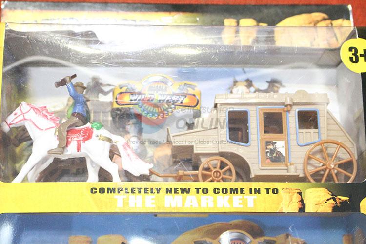 New Advertising Toys Western Carriage and West Cowboy