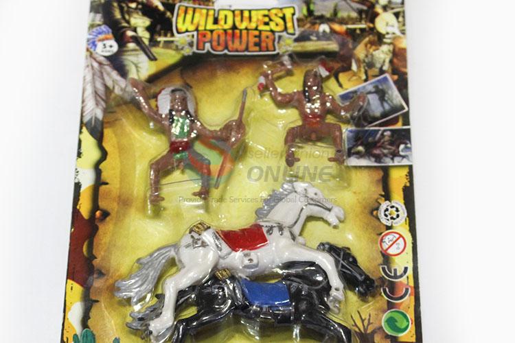 Hot Sale Western Indian and Horse Toy