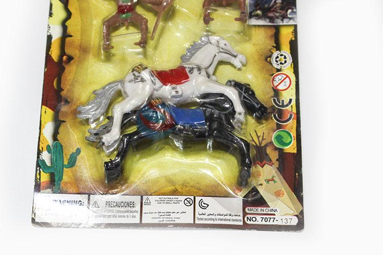 Hot Sale Western Indian and Horse Toy