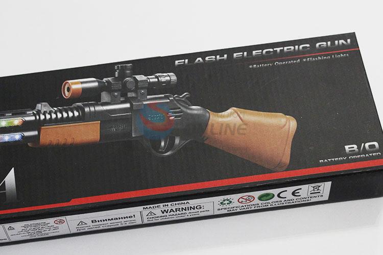 Battery operated flash electric gun