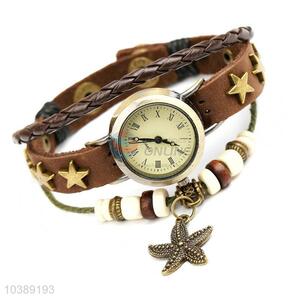 Best Quality Fashion Leather Bracelet Cool Watch