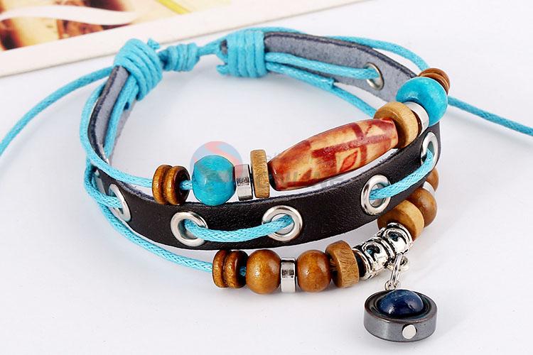 Good Sale Adjustable Leather Neutral Bracelet