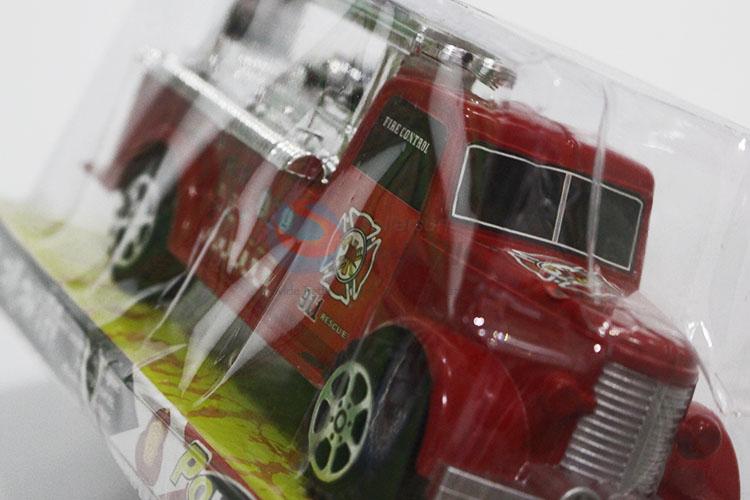 Model playing racing games mini fire fighting truck