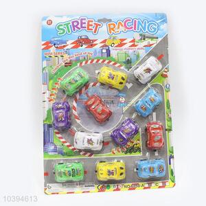 Popular Wholesale 12pcs Street Racing Toy Car for Kids