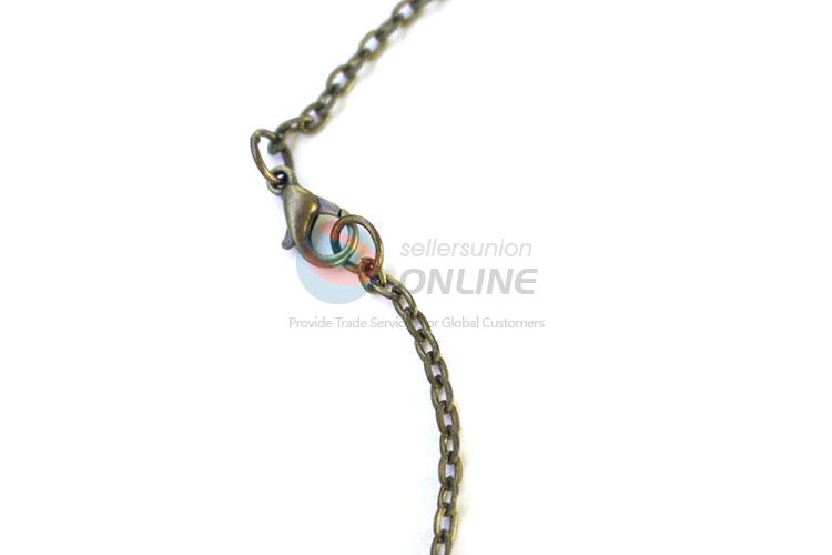 New Arrival Bronze Zinc Alloy Pendant With Chain Creative Necklace