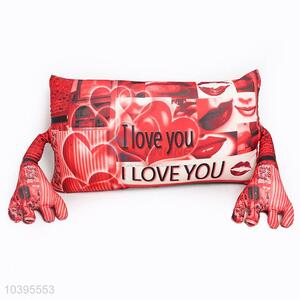 Fashion Style Square Soft Pillow For Valentine'S Day