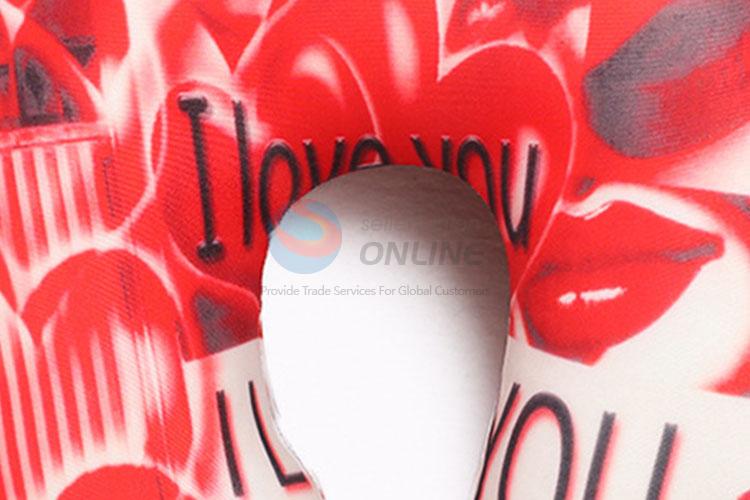 Wholesale Custom Cheap U Shape Valentine Pillow