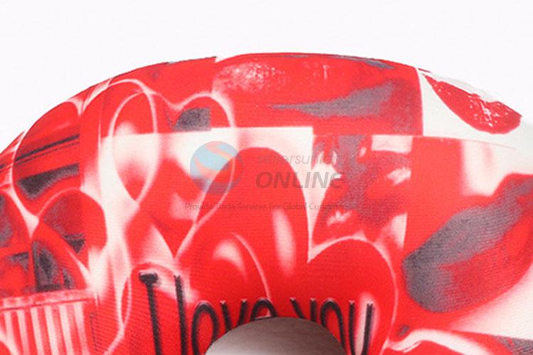 Wholesale Custom Cheap U Shape Valentine Pillow