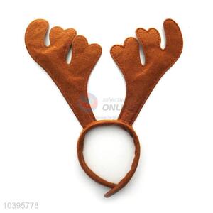 Custom Brown Antler Hair Clasp Cartoon Hairband