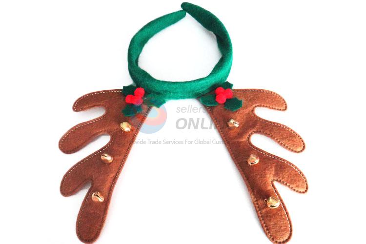 Hot Sale Wing Shape Antler Hair Clasp With Small Bell