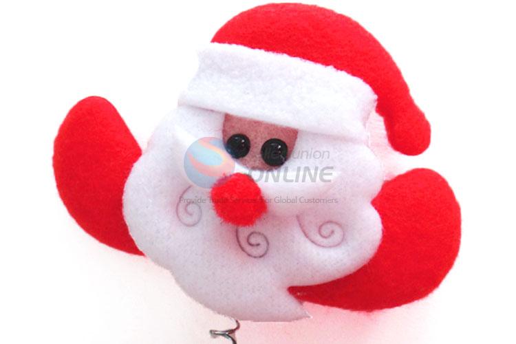 Fashion Christmas Hair Clasp With Spring Toys