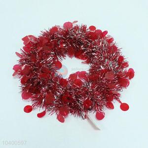 Christmas Garland Bow-knot Christmas Wreath Wall Ornament