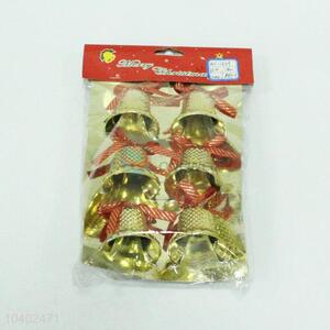 Novelty Golden Christmas Tree Ornaments Bell