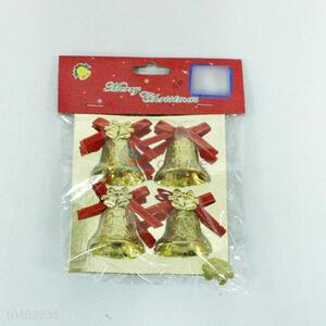 China Factory Cheap 4PCS Christmas Bells