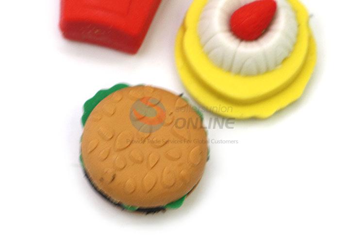 New and Hot Food Design Eraser for Student