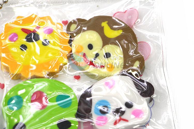 Promotional Cartoon Animal Design Eraser for Student