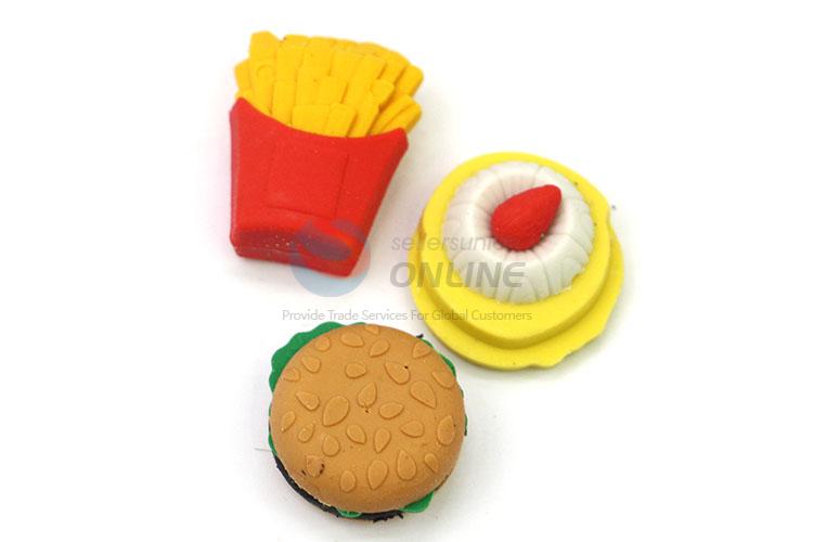 New and Hot Food Design Eraser for Student